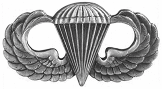 Parachute badge