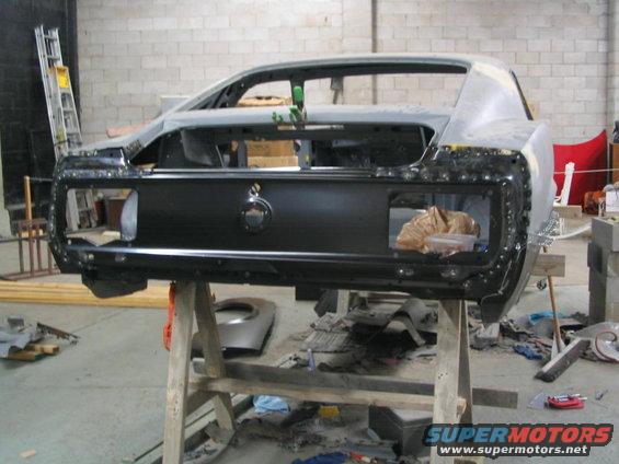 tail light panel looks pretty good!  no issues going in.