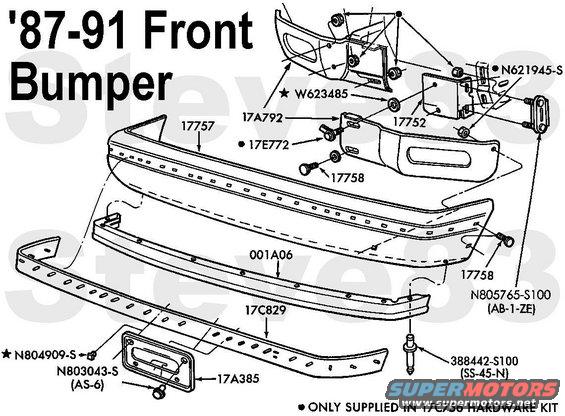 bumperf8791.jpg '87-91 Front Bumper
IF THE IMAGE IS TOO SMALL, click it.

[url=http://www.supermotors.net/vehicles/registry/media/700793][img]http://www.supermotors.net/getfile/700793/thumbnail/bumperbrkts8791.jpg[/img][/url]