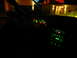 2003 Mercury Marauder - Nighttime view of a car's illuminated dashboard and center console.