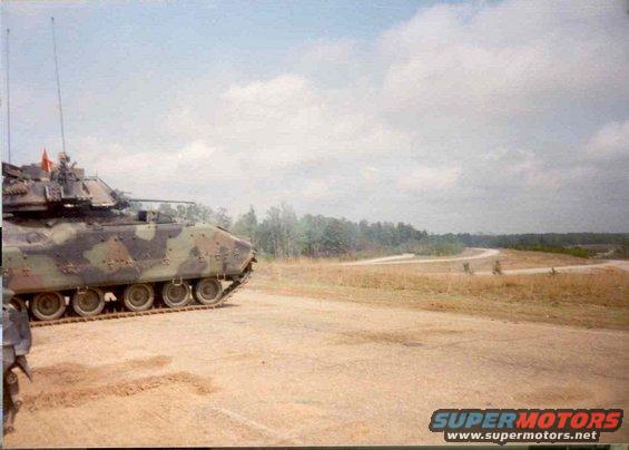 bfv10fire.jpg The launch motor is just a small explosive, so the missile leaves like a recoilless cannon shot.