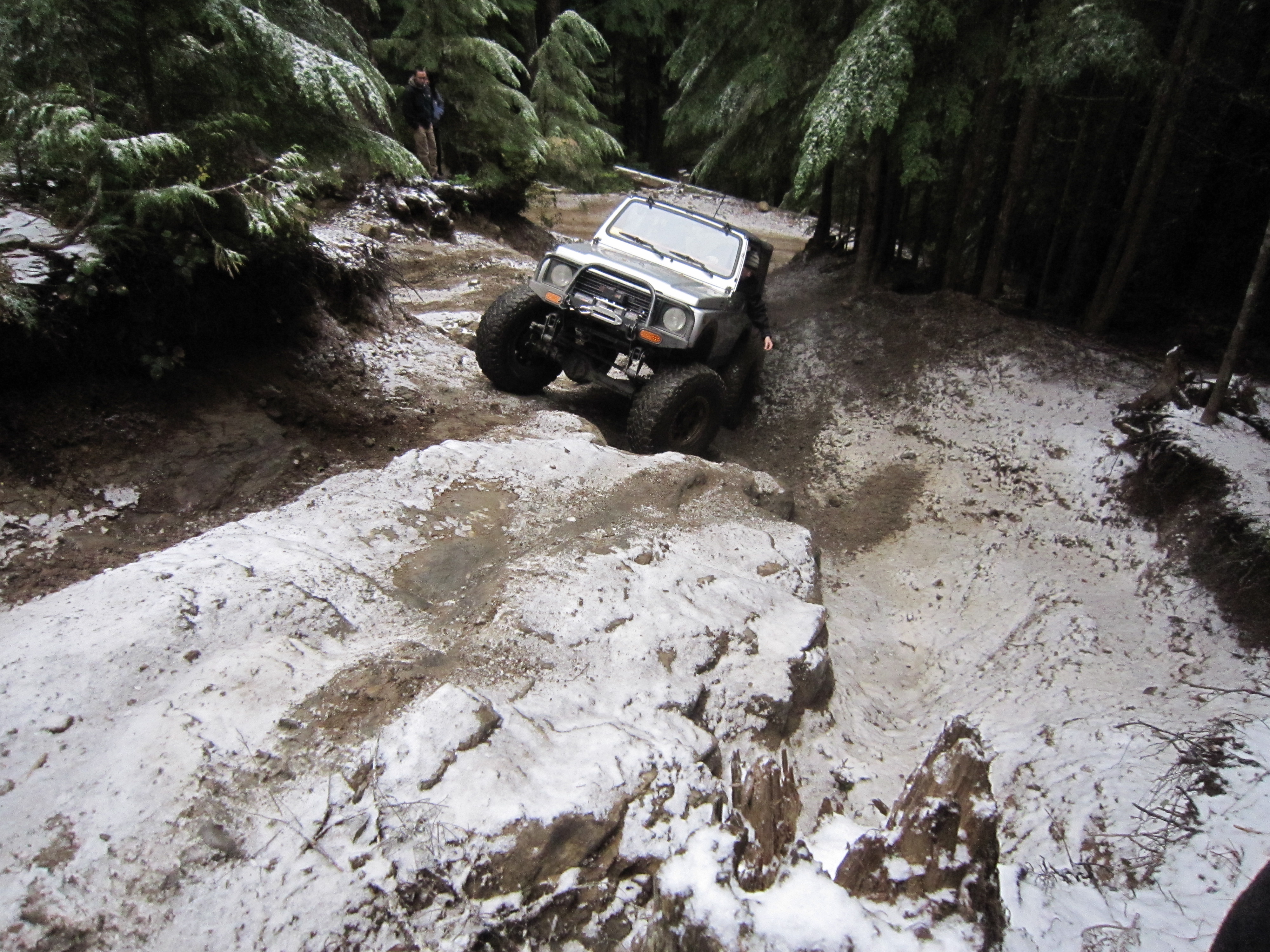 snow wheeling