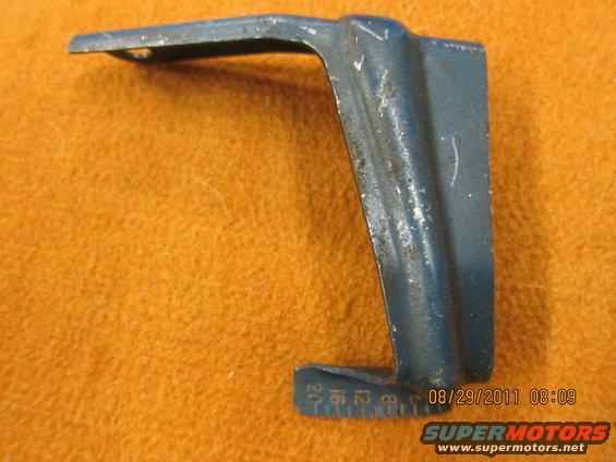 Blue metal bracket with measurement markings 8, 12, 16, 20