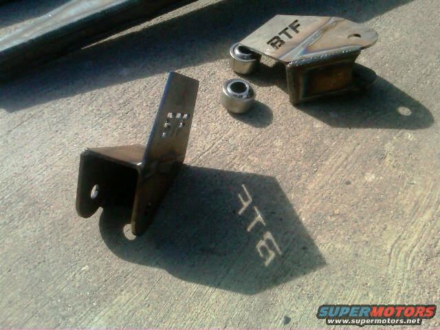 BTF suspension parts and bearings on concrete