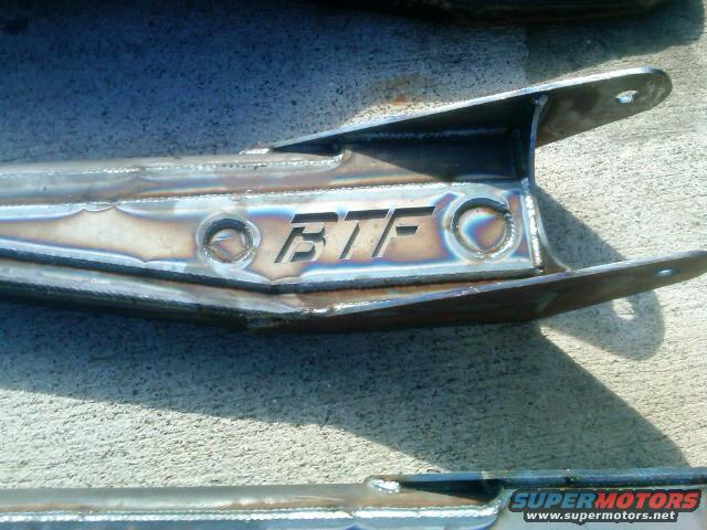BTF beams and radius arms