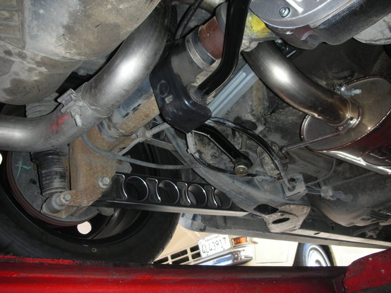 2004 Ford Crown Victoria rear suspension and exhaust system