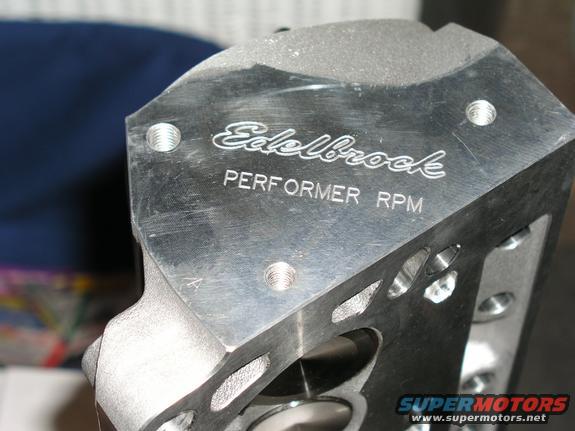 Edelbrock Performer RPM engine part