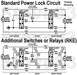 Power Lock & Aftermarket RKE Circuit

The door lock circuit WITHOUT factory RKE is a common (Ford) p...