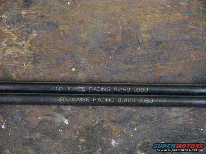 different Length push rods