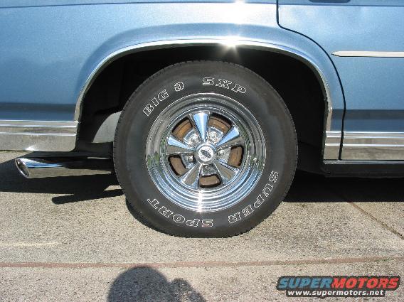 img_0119.jpg Stuck one of my new tips on what's left of my pipe just to see what all the chrome would look like together. The exhaust will actually exit out the back when it's done. Nice excuse to take pictures with the new digital camera though.