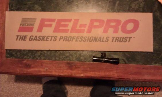 Fel-Pro gasket box and T-fitting
