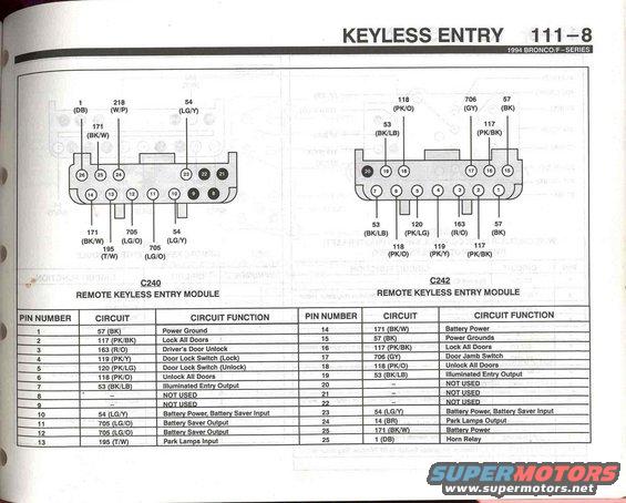94-bronco-evtm--pg.-1118.jpg Keyless Entry - 8