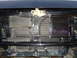 1987 Ford F-150 - Front view of a 1987 Ford F-150, showing the radiator and cooling system components.