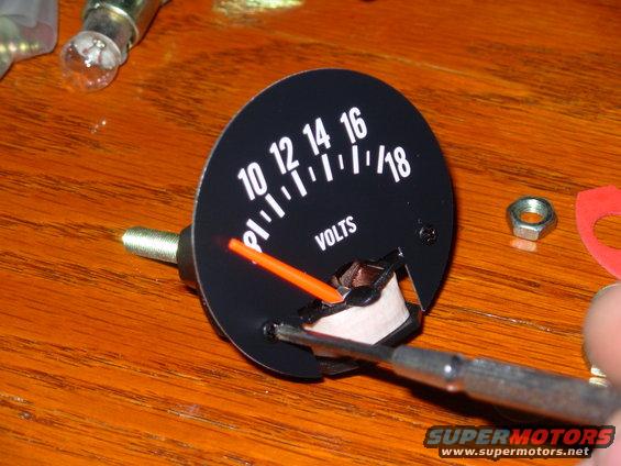voltmeter06.jpg Use a jeweller's #0 phillips screwdriver to remove the face screws.
