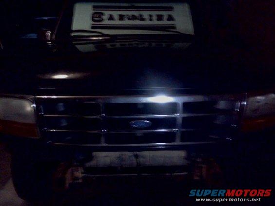 rite now, Christmas Day 2001-  romoved bumber; hood latch was wedged and had to unbolt entire hood-latch components(6bolt)  from underneath the grill/radiator.(got so pissed cause it was SOO Hard; took 3hrs on 6bolts limited tools.  10mm bolts but my wrentch was 4 inchs long and i needed a 12 in cause that is a hard reach from underneath