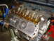 1995 Ford Bronco - Close-up of an engine block, showing the cylinders and internal lubrication system.