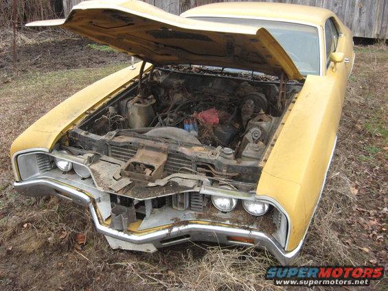1971 Cyclone GT - Busted nose