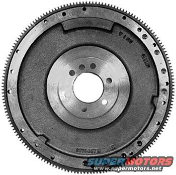 Flywheel with part number 6078357N stamped on it
