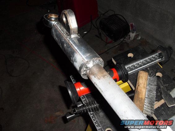 Custom steering component with metal fabrication