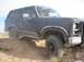 1980 Ford Bronco - ditching. ps my little bathtub duck "gisgay" on the antenna enjoys the ride