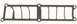 1993 Ford Bronco - This is an intake manifold gasket, a part used in engines.