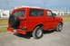 1995 Ford Bronco - This 1995 Ford Bronco is seen from the rear, a spare tire mounted externally on the tailgate.