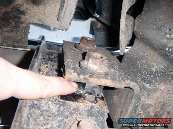 Spacing nuts 3/4"x11 leave just enough space for the mounting nuts to grab a couple threads so its nice and secure on and off road