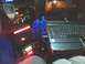 1997 Mercury Grand Marquis - Night view of Control box, radio and laptop