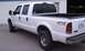 2002 Ford F-250 - This 2002 Ford F-250 pickup truck is shown from the rear 3/4 angle, its '4x4 OFF ROAD' decal and Tennessee license plate.