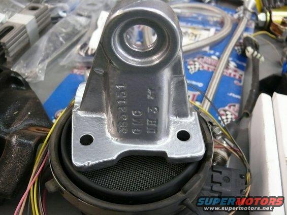 Metal bracket with part number 3652151 and casting marks