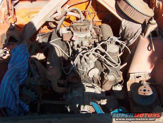 First look at the engine. 