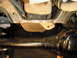 1995 Ford Bronco - inital x-member trimming