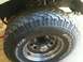 1995 Ford Bronco - Remove the wheel