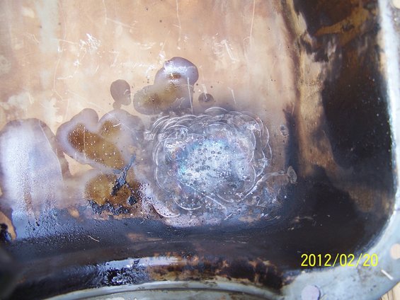 banged out the pan with some help of map gas and my plumbing torch