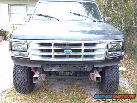 View of the New Smoked Headlights 