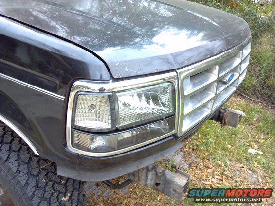 Pass Side Headlight assembly installed