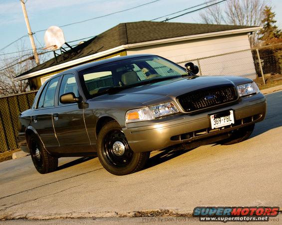 2005 CVPI with 17inch rims off a junked 2010 Kenosha County Sheriff car.