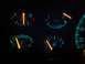 1990 Ford Bronco - The dashboard displays illuminated gauges for battery, oil, temperature, and fuel levels.