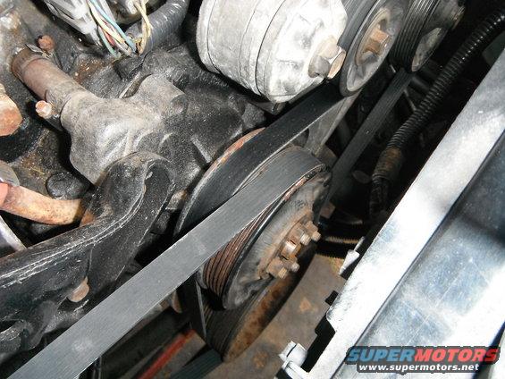 Engine pulleys and serpentine belt system
