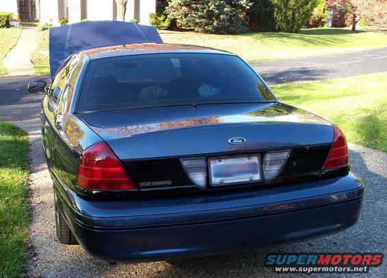 zaino-rear1.jpg (Large Pic) Here is a shot of the rear. The finish now looks like still water and the pics do not do justice.

You can also see the soon-to-be-removed for winter tinted taillamps and fascia. 
