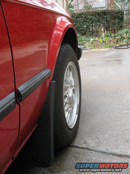 Yeah mudflaps!!