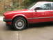 1986 BMW 3 Series - Front quarter view of a red 1986 BMW 3 Series.