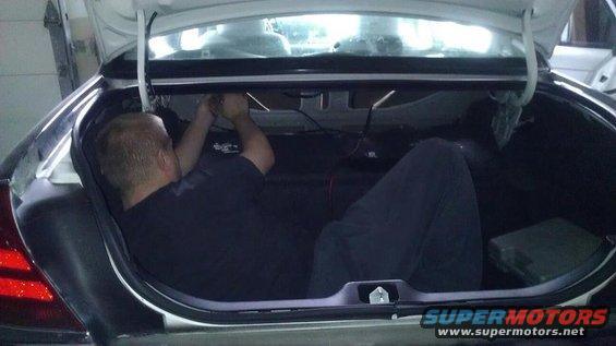 Me, in the trunk
