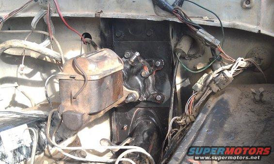 Hydroboost brake booster and master cylinder assembly