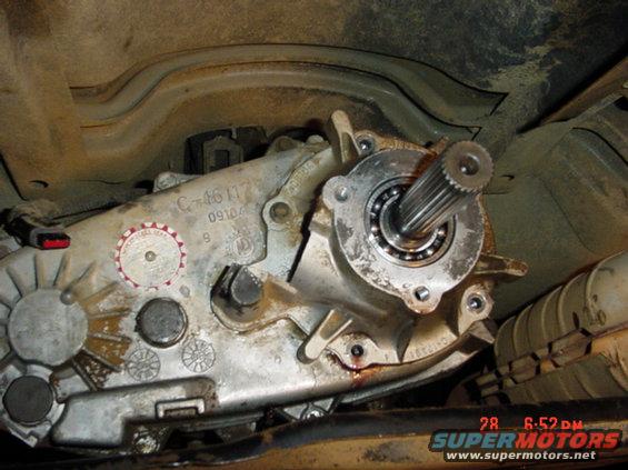 I then removed the speedo controller....when I did this, I heard loose metal