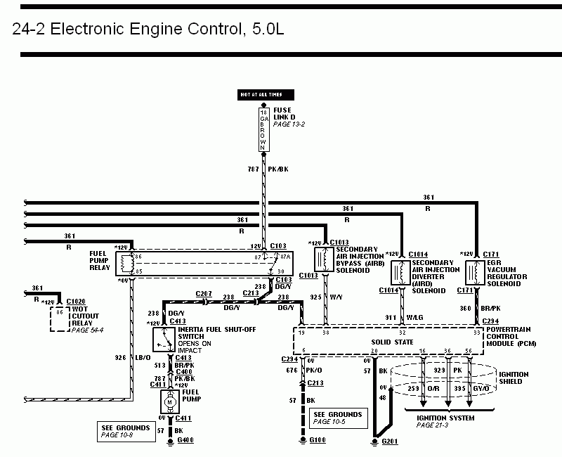 Electrical schematic with component labels and wiring paths
