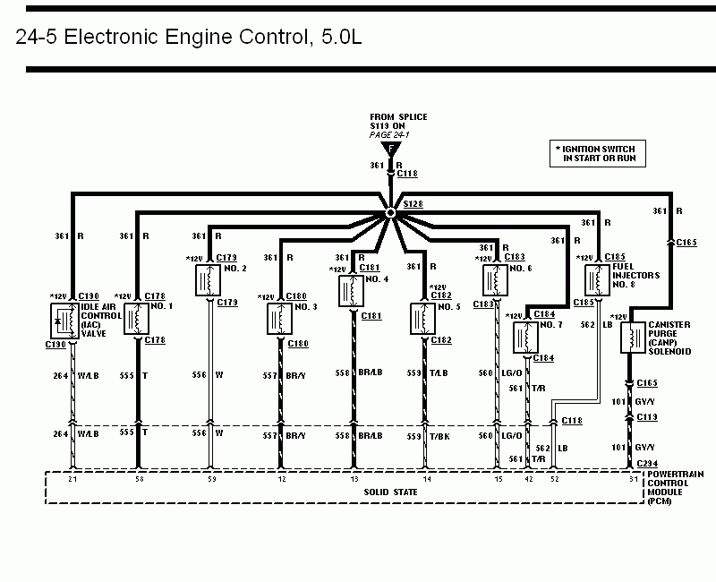 Wiring diagram with readable text