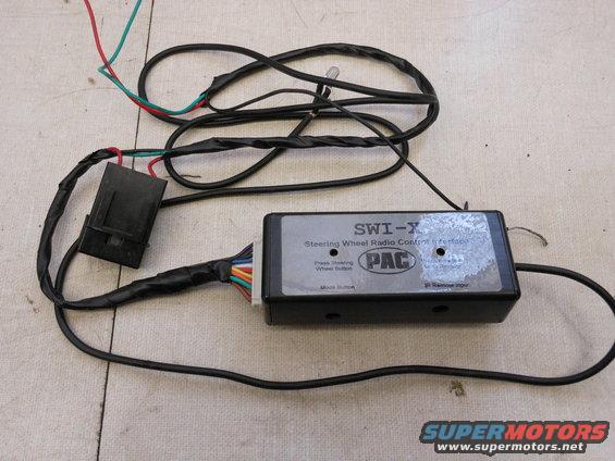 PAC SWI-X Steering Wheel Radio Control Interface module with wiring