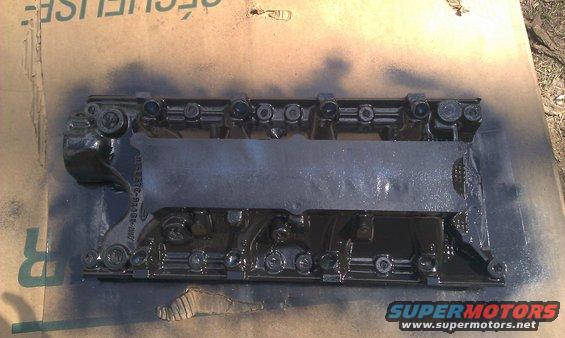 imag0159.jpg After spraying it with 3 heavy coats of the Wrinkle Paint. Applied horizontaly, verticaly, and diagonaly. Each coat roughly 5 minutes apart