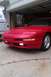 1996 Ford Probe - Front view of a red 1996 Ford Probe.